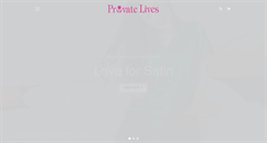 Desktop Screenshot of privatelives.in